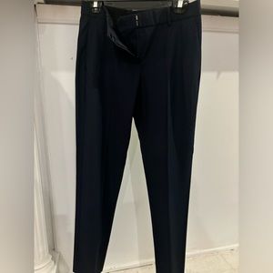 Theory, size 6, full length straight navy work pant.
